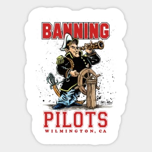 BANNING PILOTS Sticker